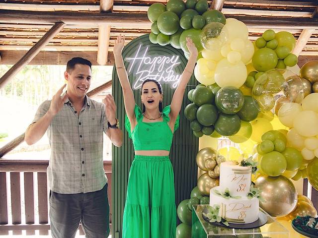 Aniversários de Adultos de Mayra & Deivid - 32 e 35 Anos
