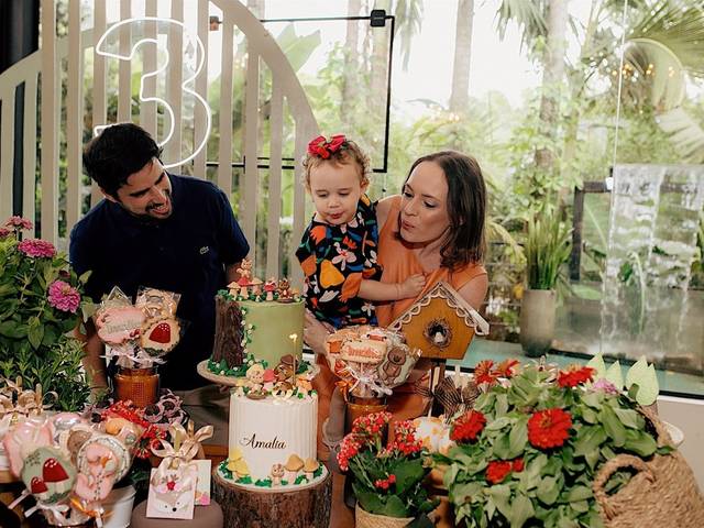 Aniversários Infantis de Amália - 3 Anos