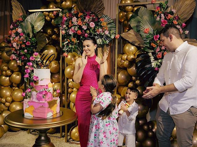 Aniversários de Adultos de Juliana - 40 Anos