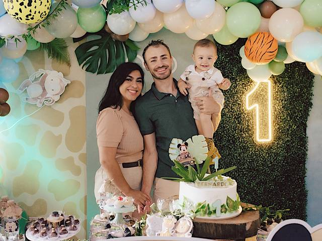 Aniversários Infantis de Bernardo - 1 Ano