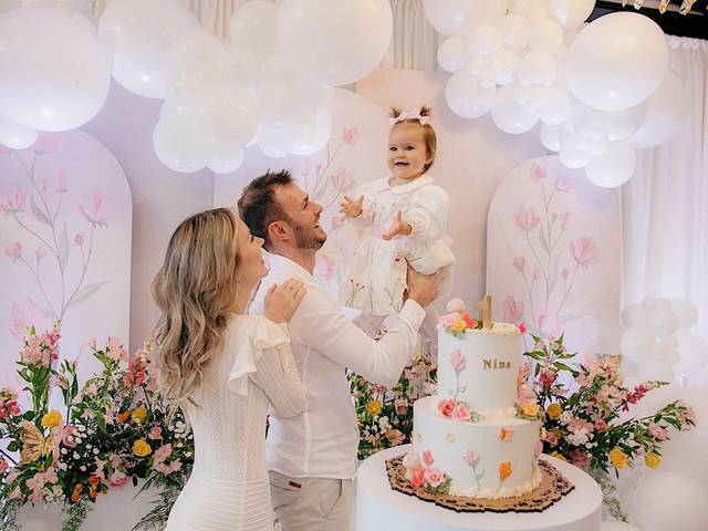 Aniversários Infantis de Nina - 1 Ano