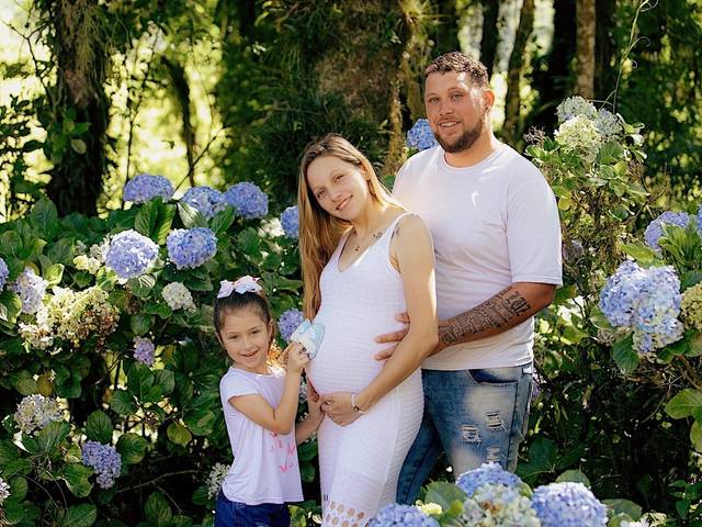 Ensaio Gestante de À Espera de Joaquim