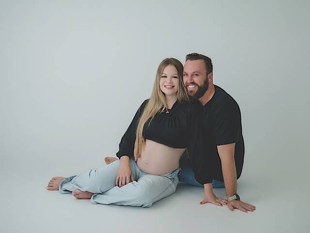 Ensaio Gestante de À Espera de Bernardo