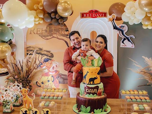 Aniversários Infantis de Davi - 1 Ano
