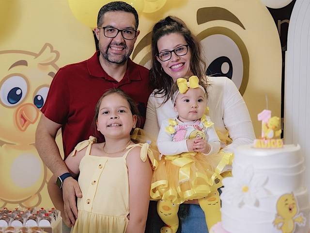 Aniversários Infantis de Alice - 1 Ano