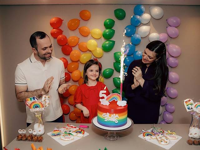 Aniversários Infantis de Giulia - 5 Anos
