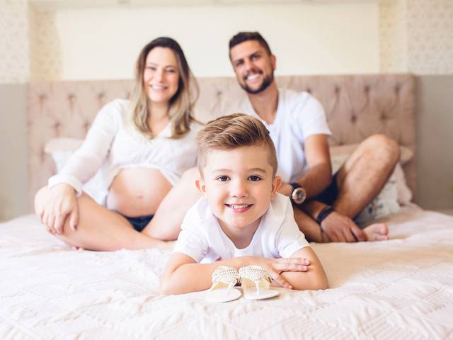 Ensaio Gestante de A Espera de Gabriela