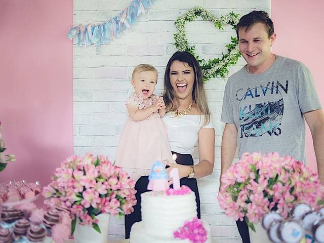 Aniversários Infantis de Luiza - 1 Ano