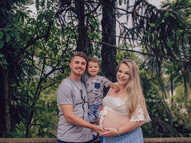 Ensaio Gestante de A Espera de Mariana