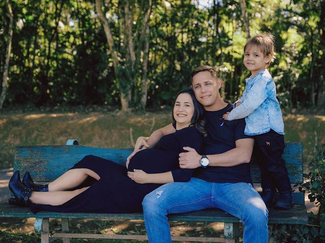 Ensaio Gestante de A Espera de Clara