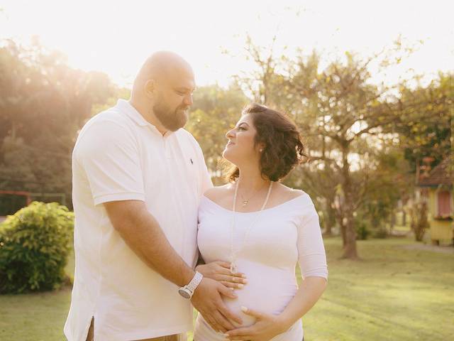 Ensaio Gestante de A Espera de Pedro Henrique