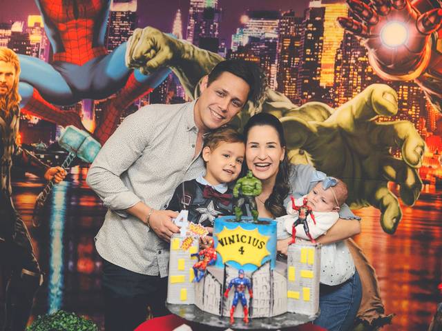 Aniversários Infantis de Vinicius - 4 Anos