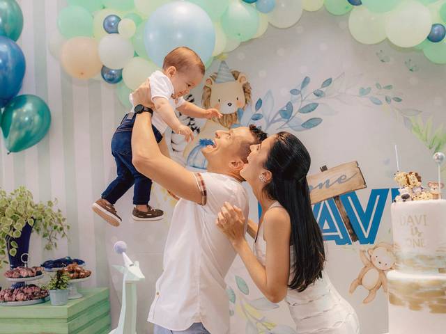 Aniversários Infantis de Davi - 1 Ano