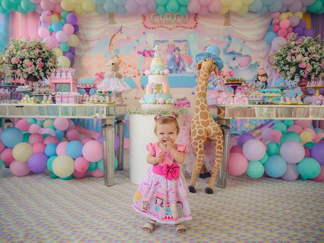 Aniversários Infantis de Hadassa - 1 Ano