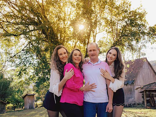 Ensaio Família de Inês + Osni + Vanessa + Andressa