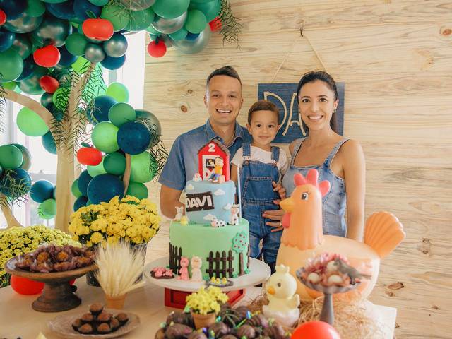 Aniversários Infantis de Davi - 2 Anos