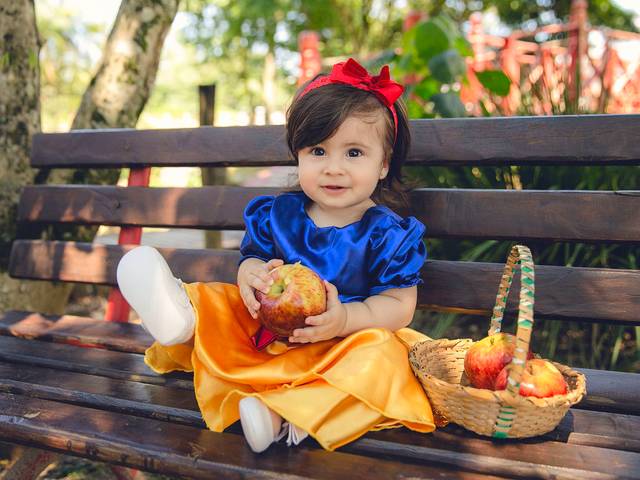 Ensaio Infantil de Manuela - 1 Ano