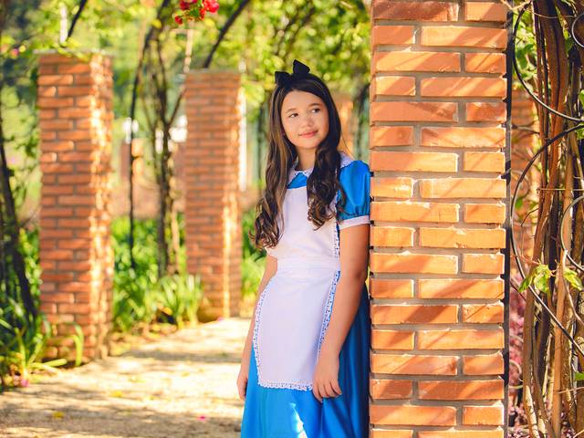 Ensaio Infantil de Alice - 10 Anos