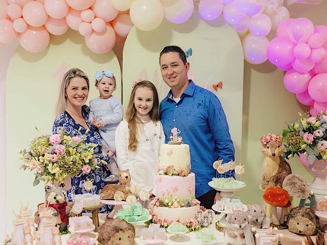 Aniversários Infantis de Marina - 1 Ano