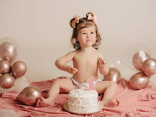 Ensaio Infantil de Smash The Cake - Ester