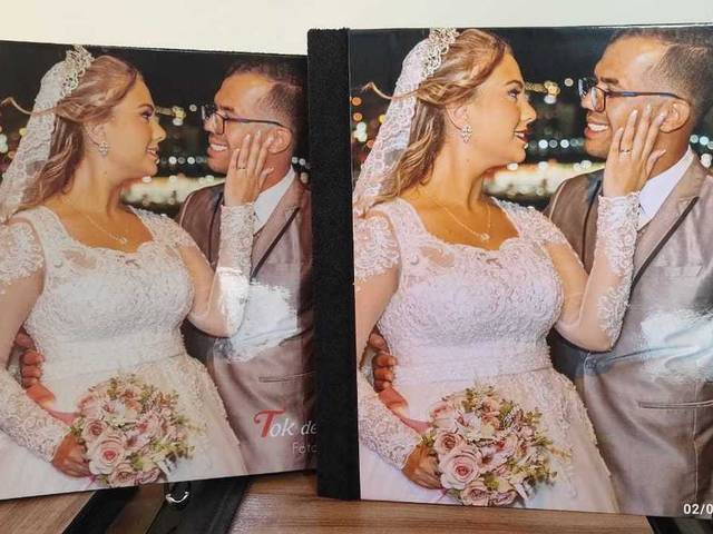 casamento de Entrega de album