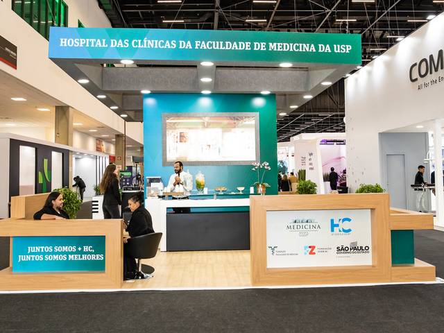 Corporativos de Fotografia Corporativa - Estande no HC na Feira Hospitalar 2022