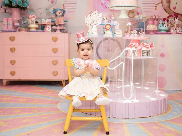 Festa Infantil de ♡ Aniversário de 1 ano - Elisa ♡