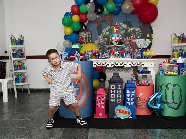 Festa Infantil de ♡ Aniversário de 4 anos - Pedro ♡
