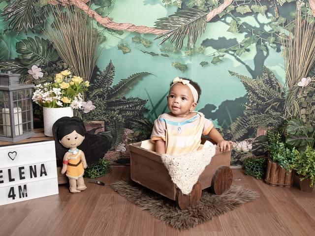 Infantil Temático de ♡ Maria Helena - 4 meses ♡ {Acompanhamento mensal}