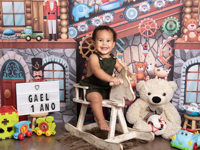 Infantil Temático de ♡ Gael - 12 meses ♡ {Acompanhamento mensal}