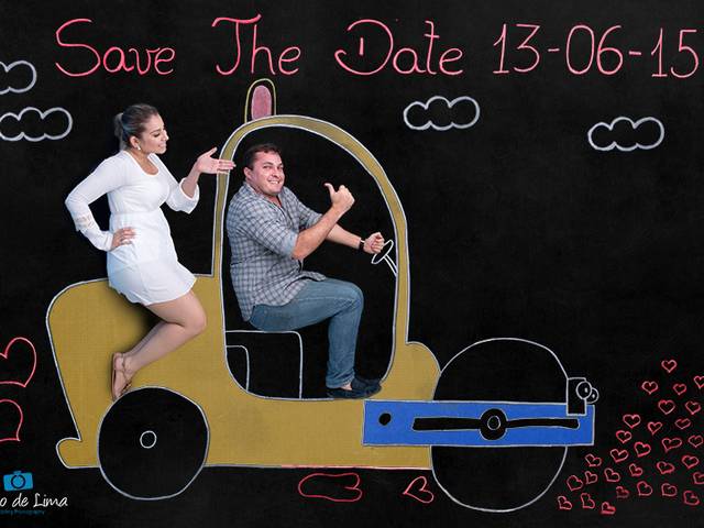 Save the Date de Fábio e Rafaela