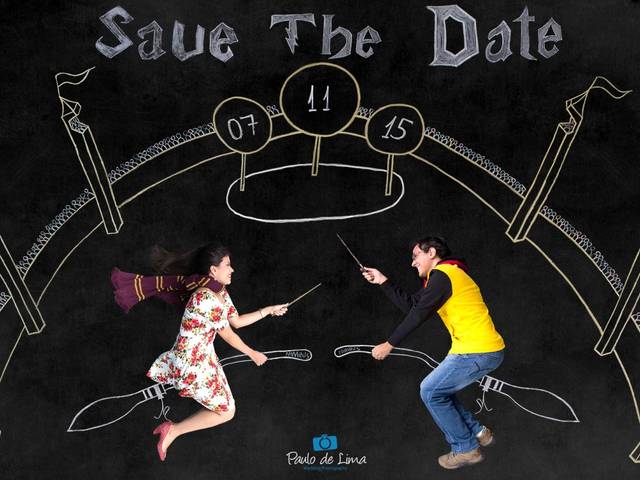 Save the Date de Marcos e Bianca
