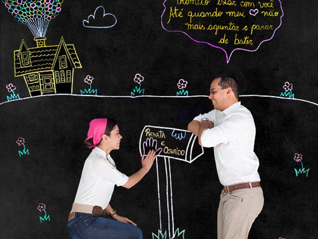 Save the Date de Renata e Osvaldo