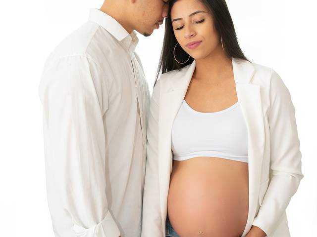 Gestante de Ensaio de Gestante - Alice