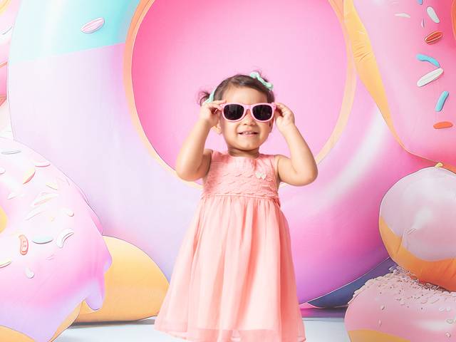 Ensaio Infantil de Luiza - Ensaio de 2 anos 