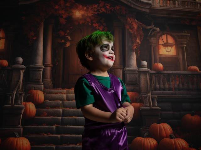 Ensaio Infantil de Murilo - Ensaio Infantil Halloween