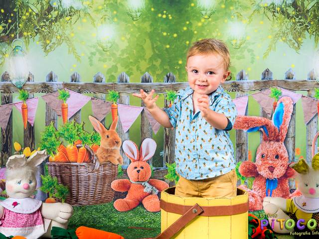 Ensaio Infantil de Ensaio de Páscoa - Bento - Mogi das Cruzes.