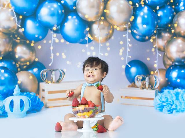 Ensaio Infantil de Benicio - Smash the Fruit 