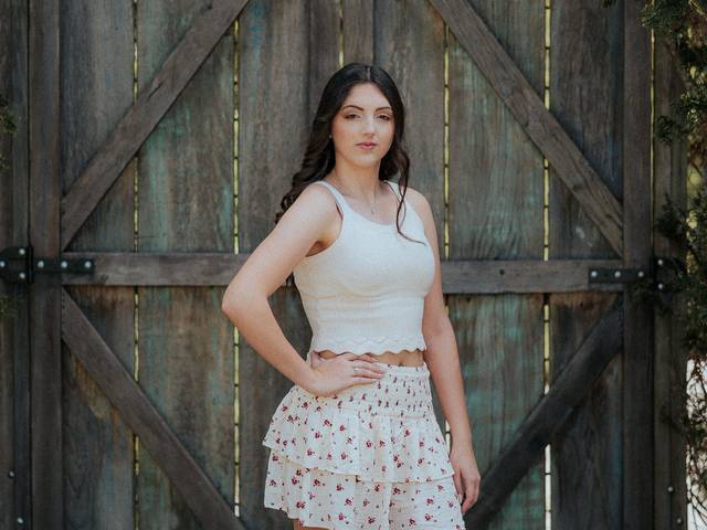 Debutante de  Ensaio Pré Fifteen Maria