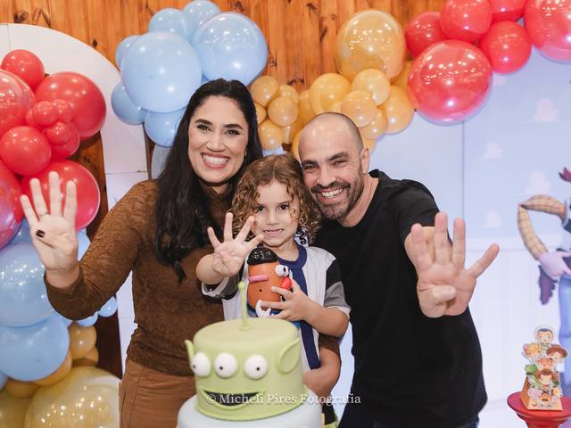 Aniversário Infantil de ANTÔNIO . 4 anos