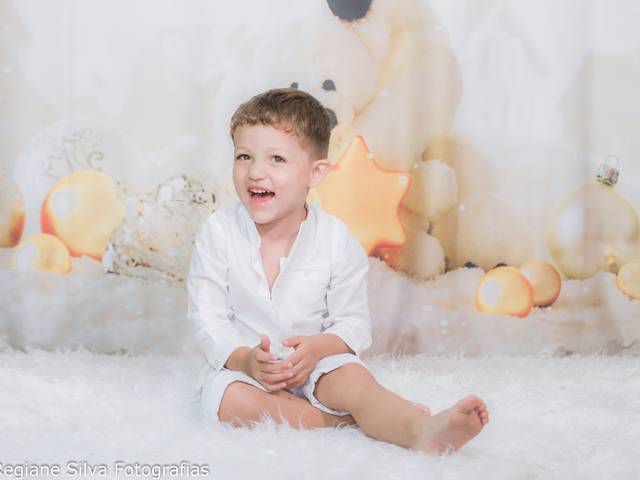 Ensaio de Bebês e Crianças de Ensaio de Ano Novo - Pedrinho