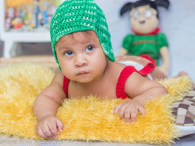 Ensaio de Bebês e Crianças de Acompanhamento do Rafinha - 6 meses