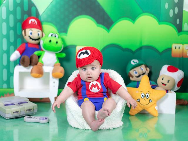 Ensaio de Bebês e Crianças de Arthur - 5 meses 