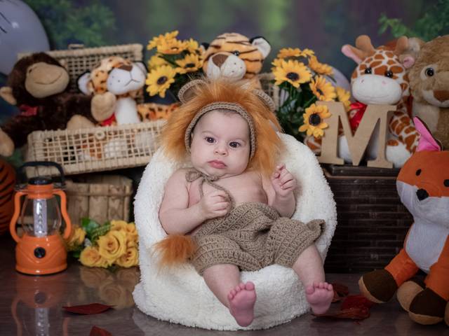 Ensaio de Bebês e Crianças de Murilo - 2 meses