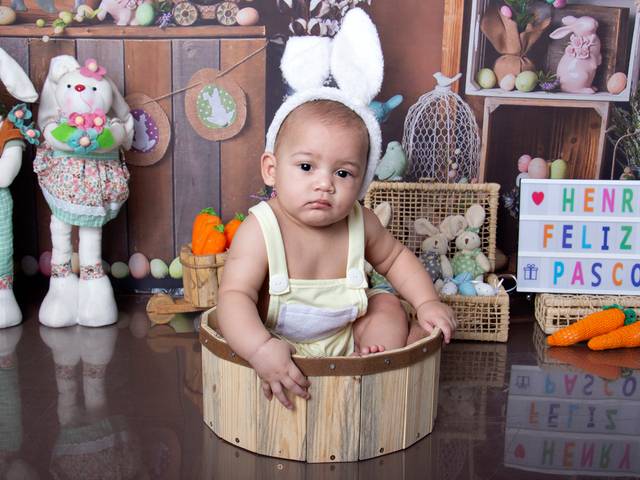 Ensaio de Bebês e Crianças de Henry - 6 meses 