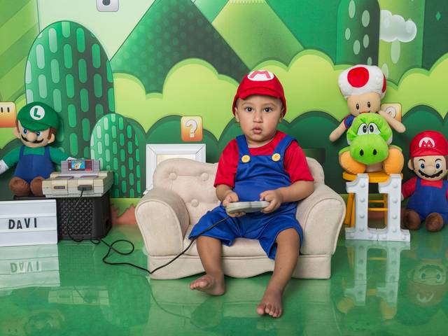 Ensaio de Bebês e Crianças de Davi - 11 meses 