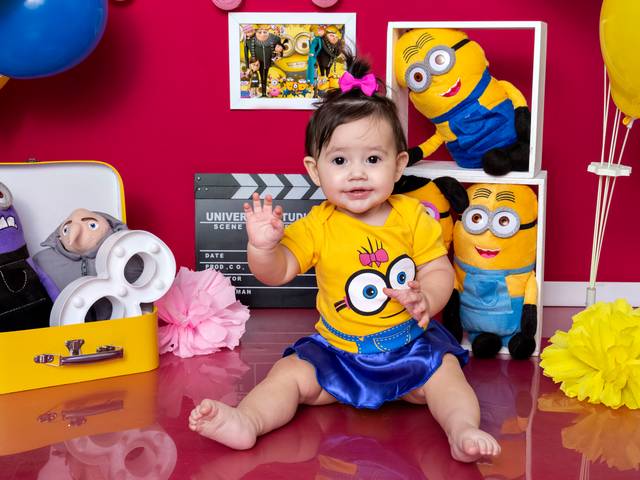 Ensaio de Bebês e Crianças de Selena - 8 meses