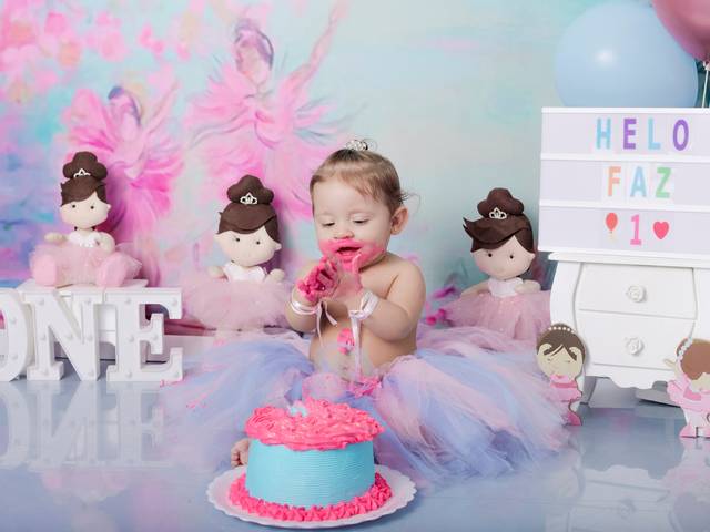 Cake Smash de Cake Smash - Heloísa - 1 ano
