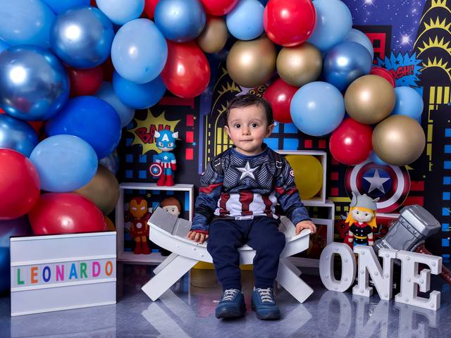 Ensaio de Bebês e Crianças de Ensaio do Leonardo - 1 aninho