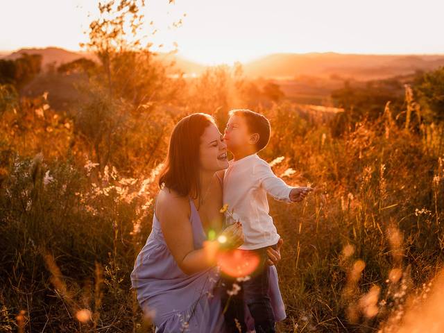 Ensaio Família de Ensaio mãe e filhos - Camila, Danilo e Nícolas